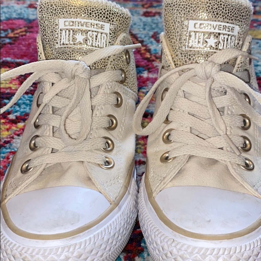 GOLD converse
